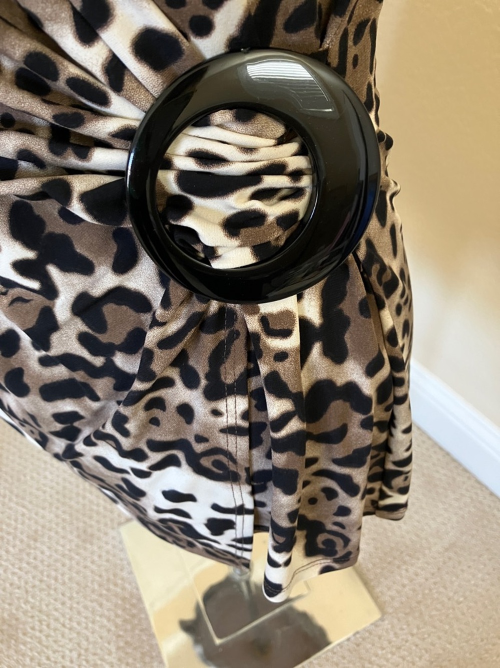 Cache leopard print top - Picture 3 of 5